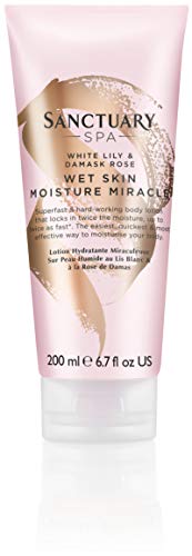 Sanctuary Spa White Lily & Damask Rose Wet Skin Moisture Miracle Body Lotion 200ml