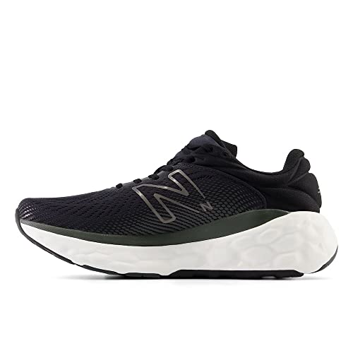 Image of New Balance Men's Fresh Foam X 840F V1 Running Shoe, Blacktop /Black, 12 XW