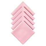 HOULIFE Sweat Absorbing Handkerchief for Men, Microfiber Quick-Dry Rags Towels for Gym Sport Workout, Sweat Towel for Hand (Pink)