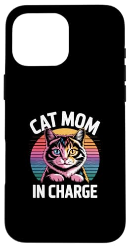 Cat Mom In Charge �X�}�z�P�[�X iPhone 16 Pro Max �p