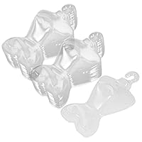 Ciieeo 3sets Doll Clothes Rack Chic Mannequin Hanger for Doll Outfits Smooth Design for DIY House Decoration and Costume Display 100pcs*3