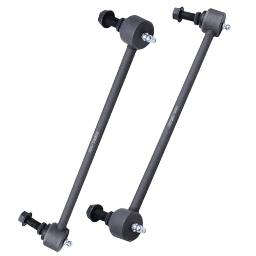 Image of Detroit Axle - 6pc Front End Kit for 05-09 Chevy Equinox Pontiac Torrent, 02-07 Saturn Vue, 2 Lower Control Arms w /Ball Joints 2 Outer Tie Rods 2 Sway Bars 2005 2006 2007 2008 2009 Replacement