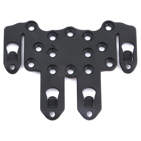 Polymer Molle Holster Adapter, Holster Hanger Platform Attachments Gear (Black) Cover