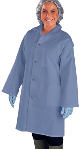 UltraSource 460016-2XL Smock, 3 Pockets, Long Sleeve, XX-Large, Navy