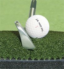 The Original Country Club Elite® by Real Feel Golf Mats® 3' X 4' Iron/Chipping Golf Mat | Heavy Duty Commercial Practice Mat | Accepts A Real Tee | Swing Down and Through | Indoor/Outdoor