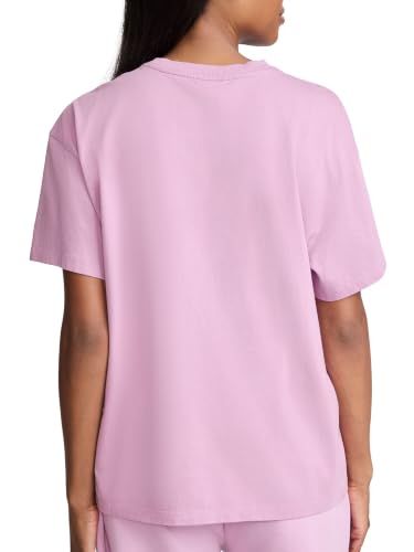 Image of Champion Women's Classic Short Sleeve Graphic T-Shirt, Loose Fit, Script Logo