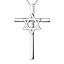 Silver Large Cross Star