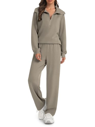 Casly Lamiit Womens Sweatsuits 2 Piece Set Casual Lounge Tracksuit