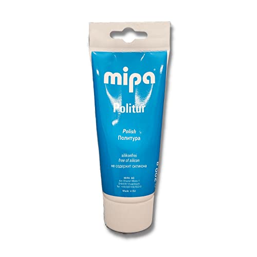 Mipa Pulimento para Coche de Alto Brillo, Elimina rayones Superficiales. 200gr.