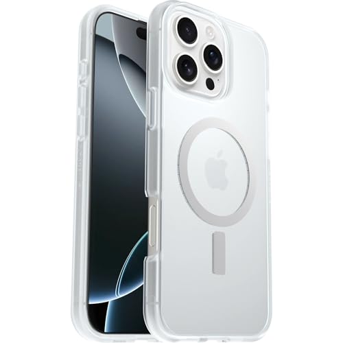 Image of OtterBox iPhone 16 Pro Max React Series Case - Clear - Ultra-Thin, Stylish Minimalist iPhone Case, MagSafe Compatible
