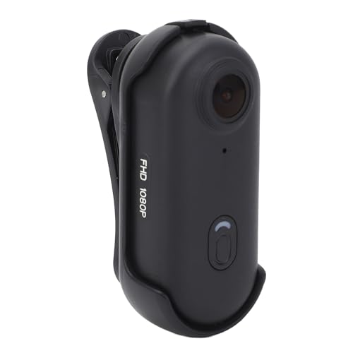 Greensen Cámara Deportiva 1080P, Acción Magnética Gran Angular 120° con Clip Trasero, para Grabación en Exteriores, Ciclismo, Pesca y Viajes