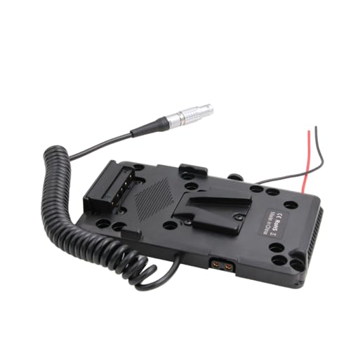 Placa de batería V-Mount 1B de 6 pines HangTon para cineasta RED V-Raptor 3