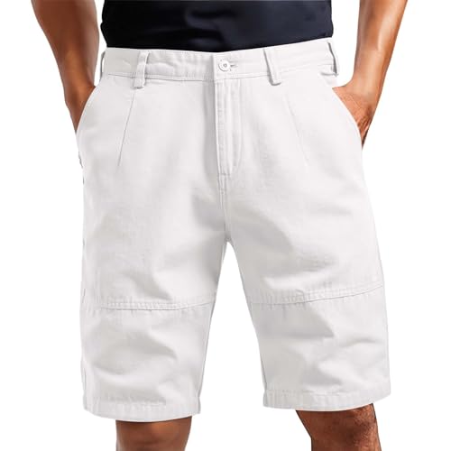 Pantalon d'extérieur léger style cargo d'été uni en coupe ample - 2