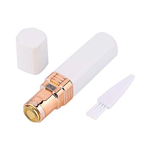 Rasoir Pour Femme Indolore pour le Visage pour Femmes Filles Visage Fuzz de pêche lèvre Supérieure Menton Rasoir électrique Batterie pour Femmes Cover
