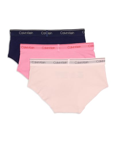 Calvin Klein Girls' Cotton Hipster Underwear 3-Pack2