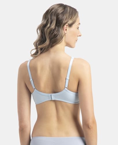 Image of Jockey 1722 Women Wirefree Non Padded Super Combed Cotton Elastane Stretch Medium Coverage Everyday Bra with Concealed Shaper Panel