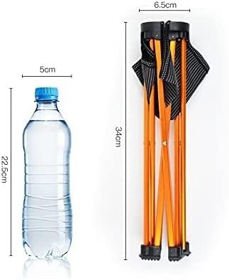 Krzesła Zewnętrzne Krzesło Wędkarskie Ze Stopu Aluminium Ultralight Składane Przenośne Trwałe Krzesło Kempingowe Do Wędrówek Turystycznych Narzędzia Zewnętrzne Składane Krzesło Kempingowe(Blue,Silver)
