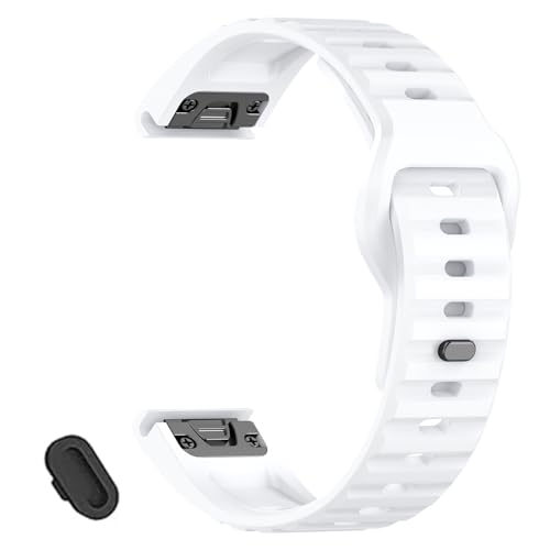 Correa de silicona 22mm compatible con Garmin Fenix y Tactix miniatura 3