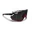 Matt Black / Matt Red – Silver Mirror Lens