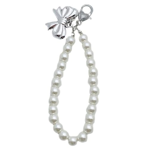 sodeber Pendentif délicat à suspendre - Décoration tendance - Porte-clés perles - Accessoire de téléphone - Sac à main, Forme B B, M