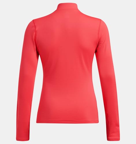 Under Armour Women's Vanish Cold Weather 1/2 Zip, (713) Racer Red / / Reflective, Large by Under Armour - Image 3