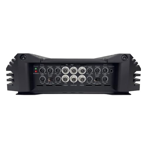Orion XTR Series XTR500.4 High Power Class A/B 4-Channel Amplifier - 500W RMS, 2/4 Ohm Stable, High/Low Pass Crossover, Bass Boost Control, MOSFET Power Supply, Bass Knob Included, Made in Korea