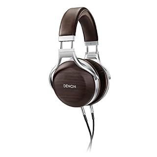 Denon AH-D5200 Premium Over Ear Écouteurs avec écouteurs en Bois de zébrah, Casque Hi-FI Audio Hi-Res, Pilote FreeEdge… - Les Beatles, Paul McCartney, John Lennon, RIngo Starr, George Harrison