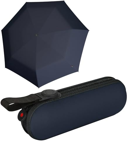 Parapluie Knirps X1 manuel ultra compact de 90 cm de diamètre noir pour sac à dos