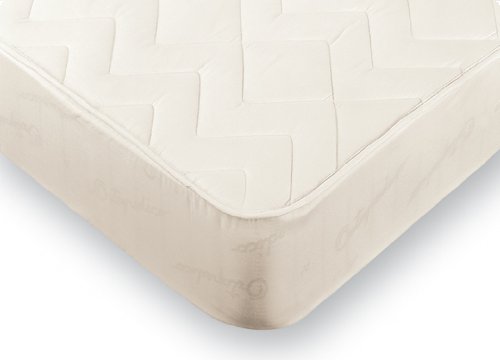 Belnou - Cubrecolchón acolchado nube reversible (tela/tela), cama 150x190, color blanco