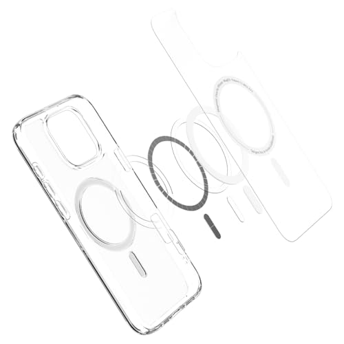 Image of Spigen for iPhone 16 Pro Max Case, Ultra Hybrid MagFit [Anti-Yellowing] [Compatible with Magsafe] - Frost White