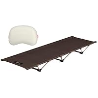 Amazon | FIELDOOR アルミコンパクトコット 【ダークブラウン