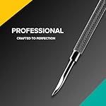 Rui Smiths Pro Cuticle Pusher with 2 Ends - Stainless Steel Manicure Tool - Style 106 - Image 2