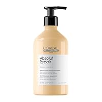 L’Oréal Professionnel Absolut Repair Hydrating Shampoo 500ml, for Dry hair, intense softness & shine, moisturising & nourishing