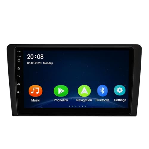 Image of Mahindra XUV 500 Original QLED 9 inch Zlink Car Android Stereo | OS 13 | 2GB+32GB | Display Support Car Play & Android Auto | incl. AHD Rear Camera & Frame with -1 Year Warranty