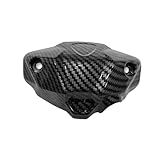 Materiale: plastica ABS XTVKFWJAB Accessori for moto, base del pannello strumenti, carenatura compatibile con Ducati Monster 950 2021 2022 2023 2024(Carbon Fiber Look)
