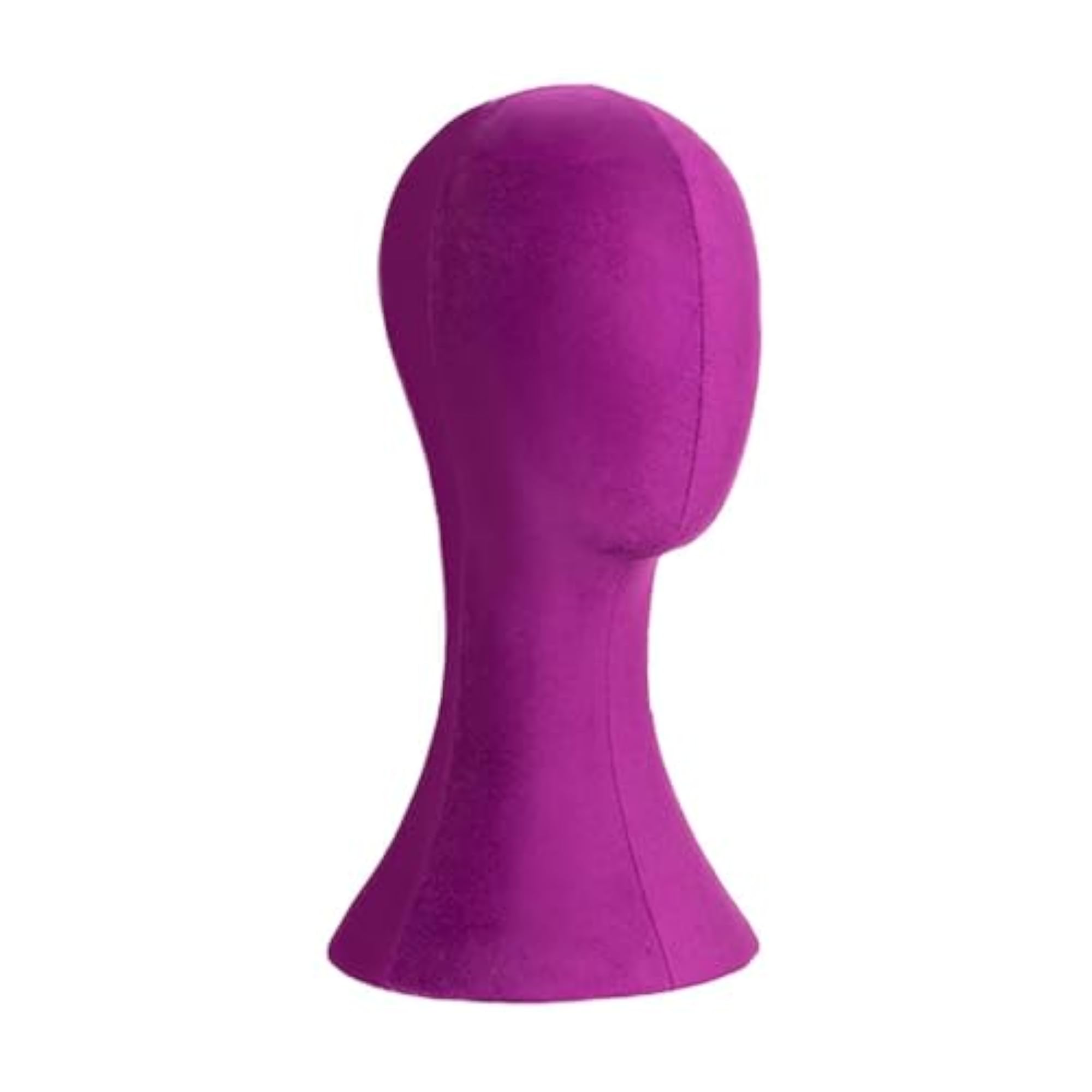 Wig Display Model Head Prop, Purple