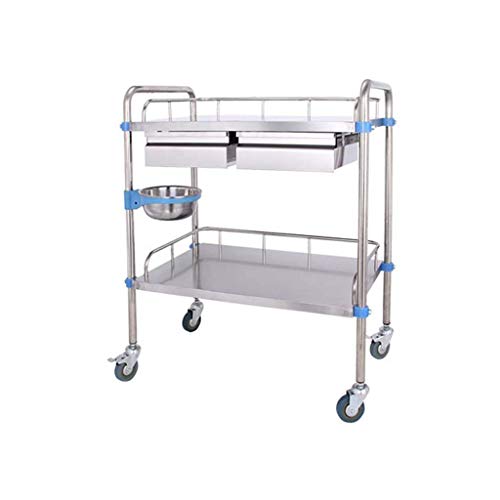 500 Lb Load Capacity,Utility Cart Compatible Deep Lipped & Flush Plastic Shelves, Number of Shelves 2,2041003223