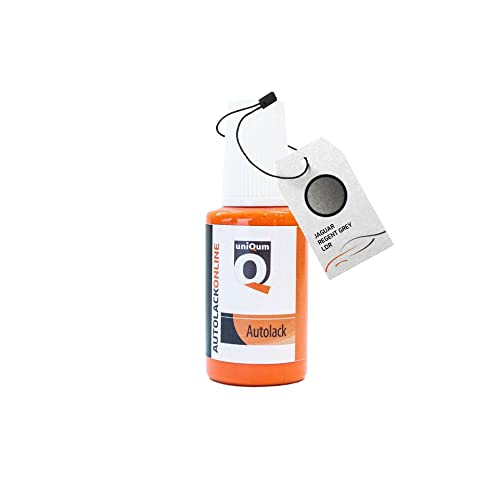uniQum Autolack Lackstift fürs Auto für Jaguar Regent Grey LDR Autolack Reparatur 30 ml