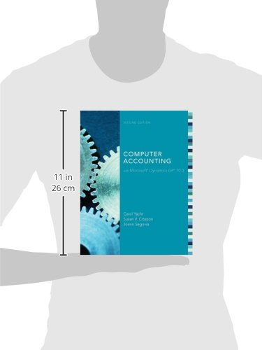 Computer Accounting with Microsoft Dynamics GP 10.0