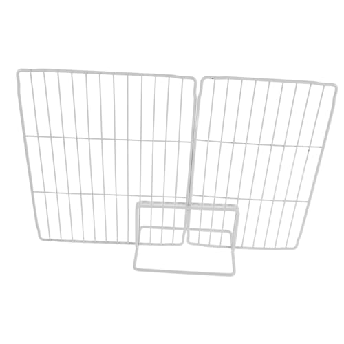 FELTECHELECTR Freezer Iron Wire Divider Precision Made Wire Shelf Partition for Organizing Freezers and Fridges Ventilated Mesh Design for Freshness for Retail Spaces