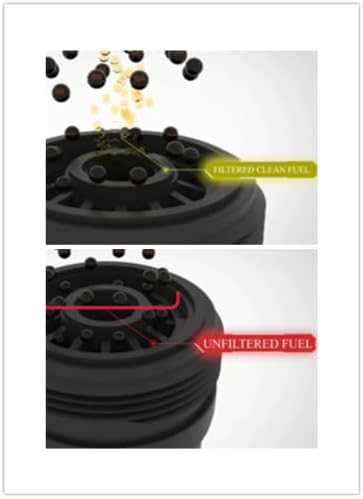 Miniatura 5 de FF63009 Fleetguard Filtro de combustible Separador de agua reemplaza 5303743 FF63008 FH22168 5304214 5289121 FF63054NN 6.7 CUMMINS BL serie Elemento