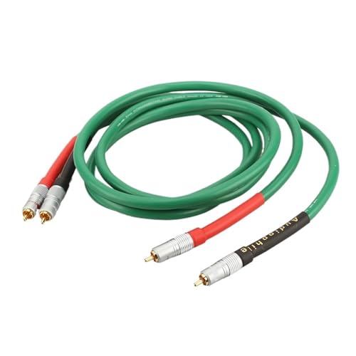 Cable RCA de cobre puro 0.5 m para audio HiFi miniatura 2