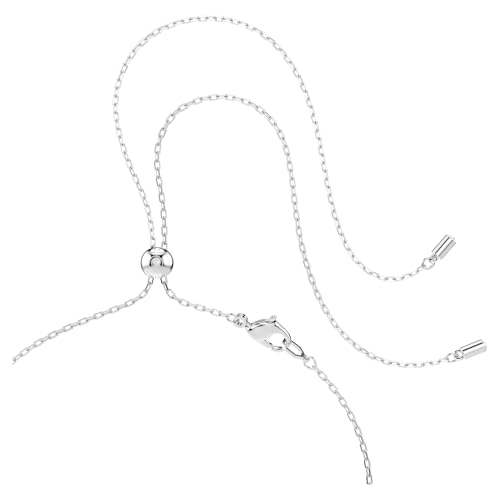 Swarovski Magic pendant and brooch, Snowflake, Blue, Rhodium finish4