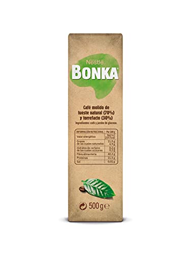 Bonka Café Molido Mezcla 70/30 500 g - Formato Ahorro - Imagen 7