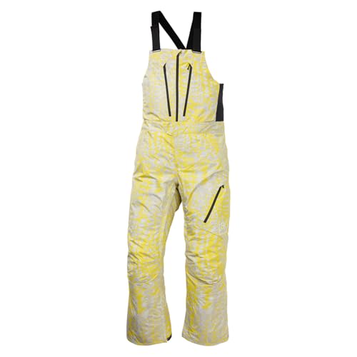 Pantalon de ski Burton ak Cyclic Gore-tex bib homme jaune pour rester au sec sous la tempete
