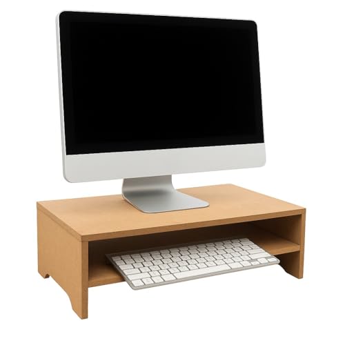 Suporte Duplo para Monitor - Melhora a Postura da Mesa Altura Ajustável