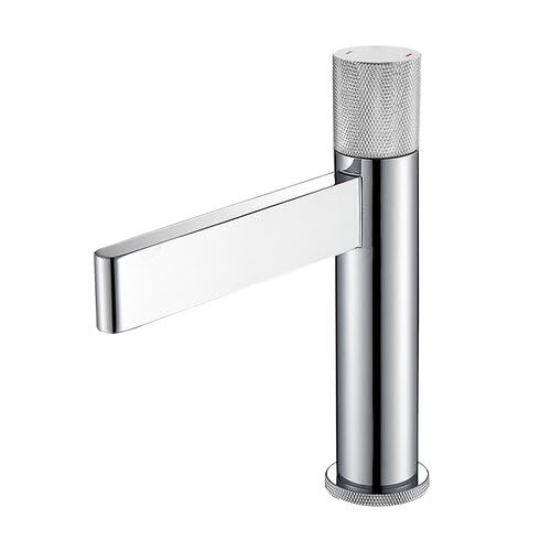 Mitigeur de lavabo cascade eau chaude et froide pour une salle de bain moderne et relaxante