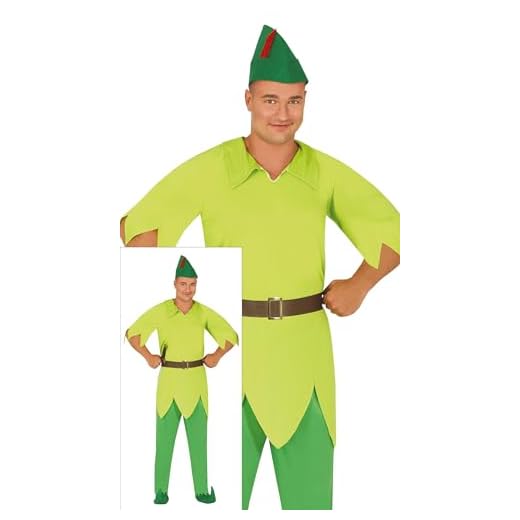 Guirca Disfraz de Arquero Verde para Hombre L