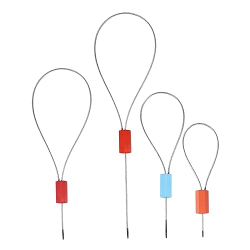 PRETYZOOM 50Pcs Tightening Wire Seal Seal for and Port Use High Tension for Enhanced Security Random Color
