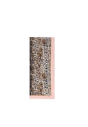 GUESS Écharpe Femme Animalier, Rose, 100 % polyester, 70 x 180 cm, style décontracté